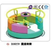 outdoor playground toy rotary chair for children